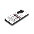 911 gt3 rs white back phone cover | glass case for samsung galaxy s25 ultra