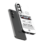 911 gt3 rs white back phone cover | glass case for samsung galaxy s24