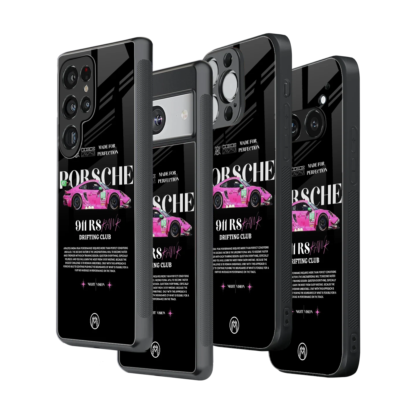 Stylish Glass Back Case for All Smartphones – iPhone, Samsung, OnePlus, Pixel, Redmi, Oppo, Vivo, Motorola