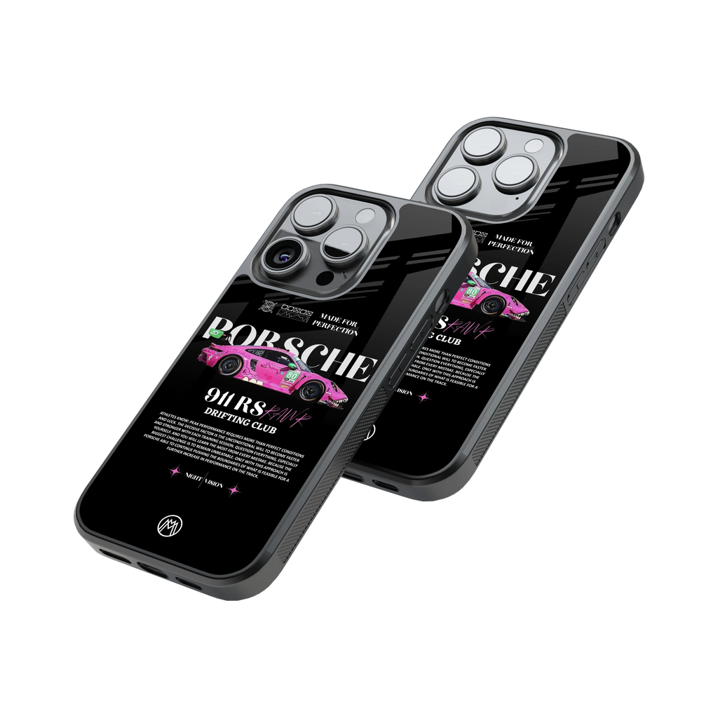 Protective Glass Back Phone Case Compatible with iPhone, Samsung, OnePlus, Pixel & More