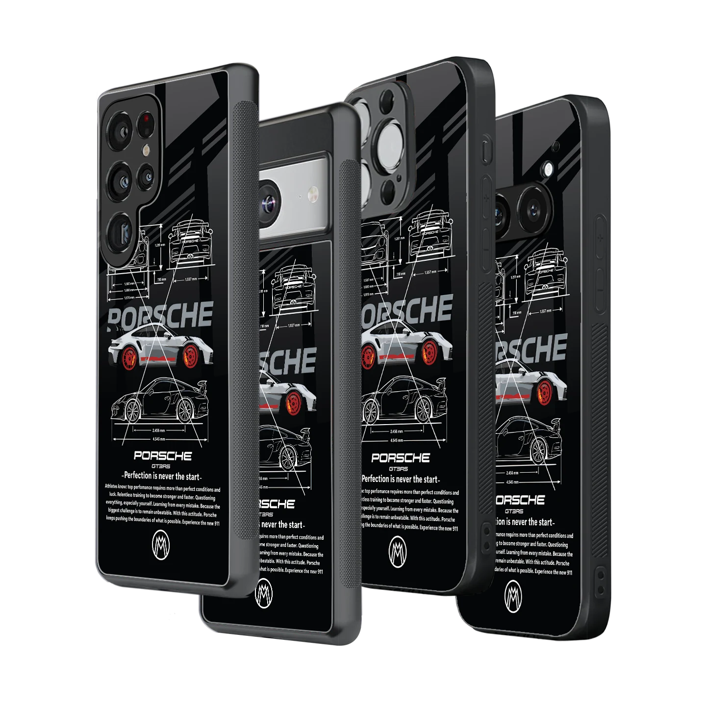 Stylish Glass Back Case for All Smartphones – iPhone, Samsung, OnePlus, Pixel, Redmi, Oppo, Vivo, Motorola