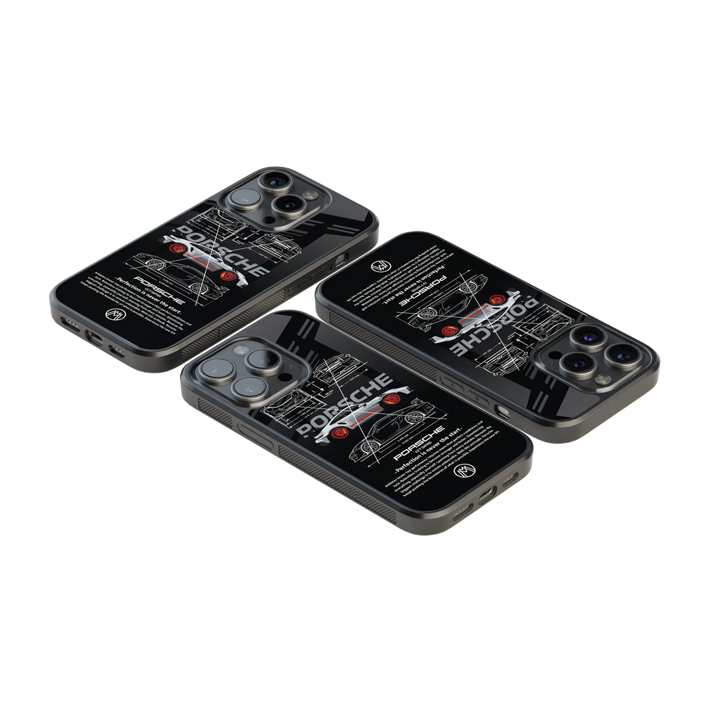 Luxury Glass Back Mobile Cover for iPhone, Samsung Galaxy, OnePlus, Pixel, Redmi & More