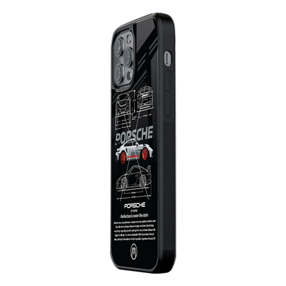 Slim Glass Back Phone Case for Multiple Brands – iPhone, Samsung, Redmi, OnePlus, Oppo, Vivo