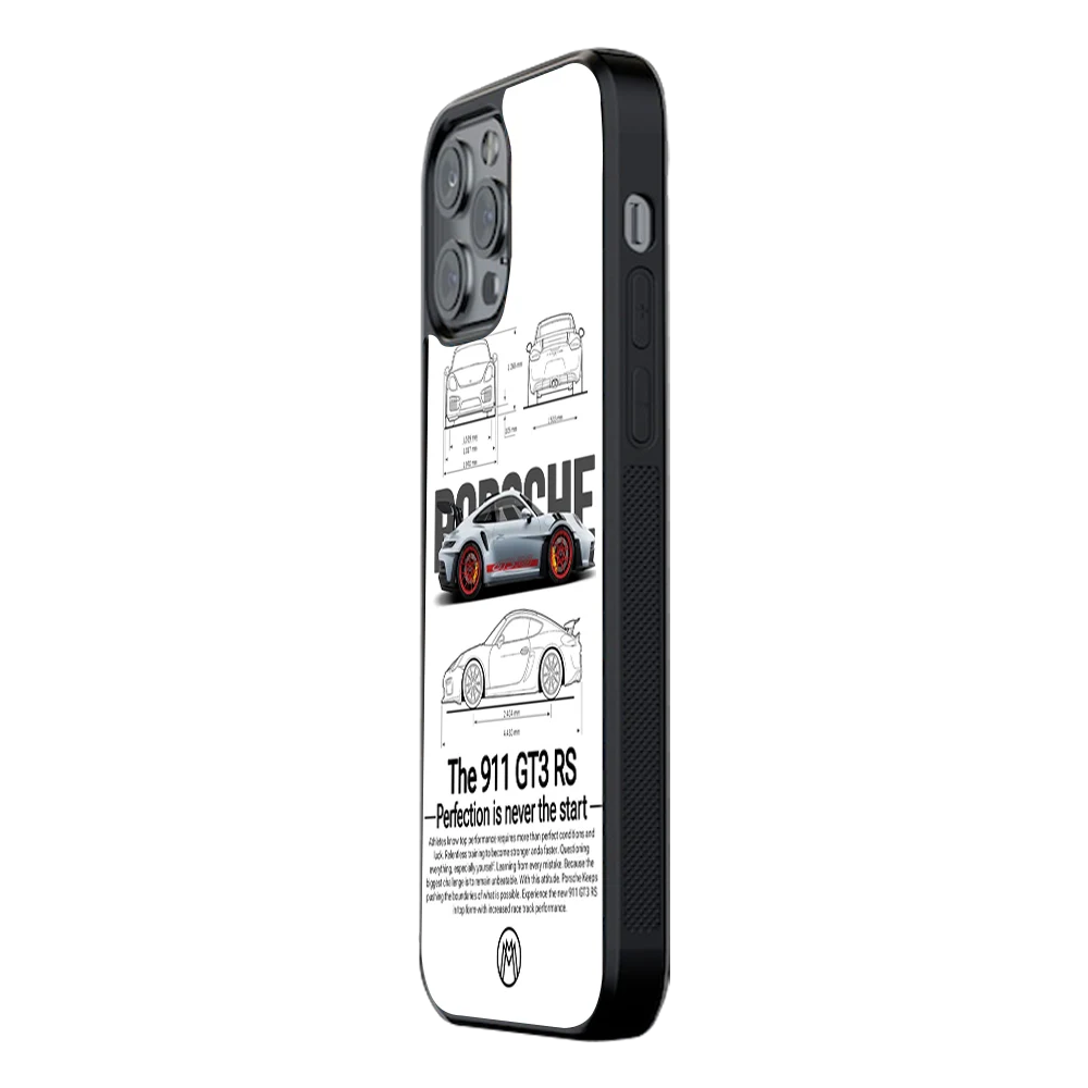 Slim Glass Back Phone Case for Multiple Brands – iPhone, Samsung, Redmi, OnePlus, Oppo, Vivo