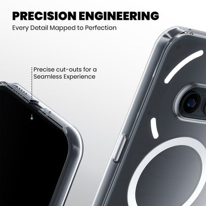 Anti Yellow Magsafe Clear Case for Nothing Phone 2A Plus