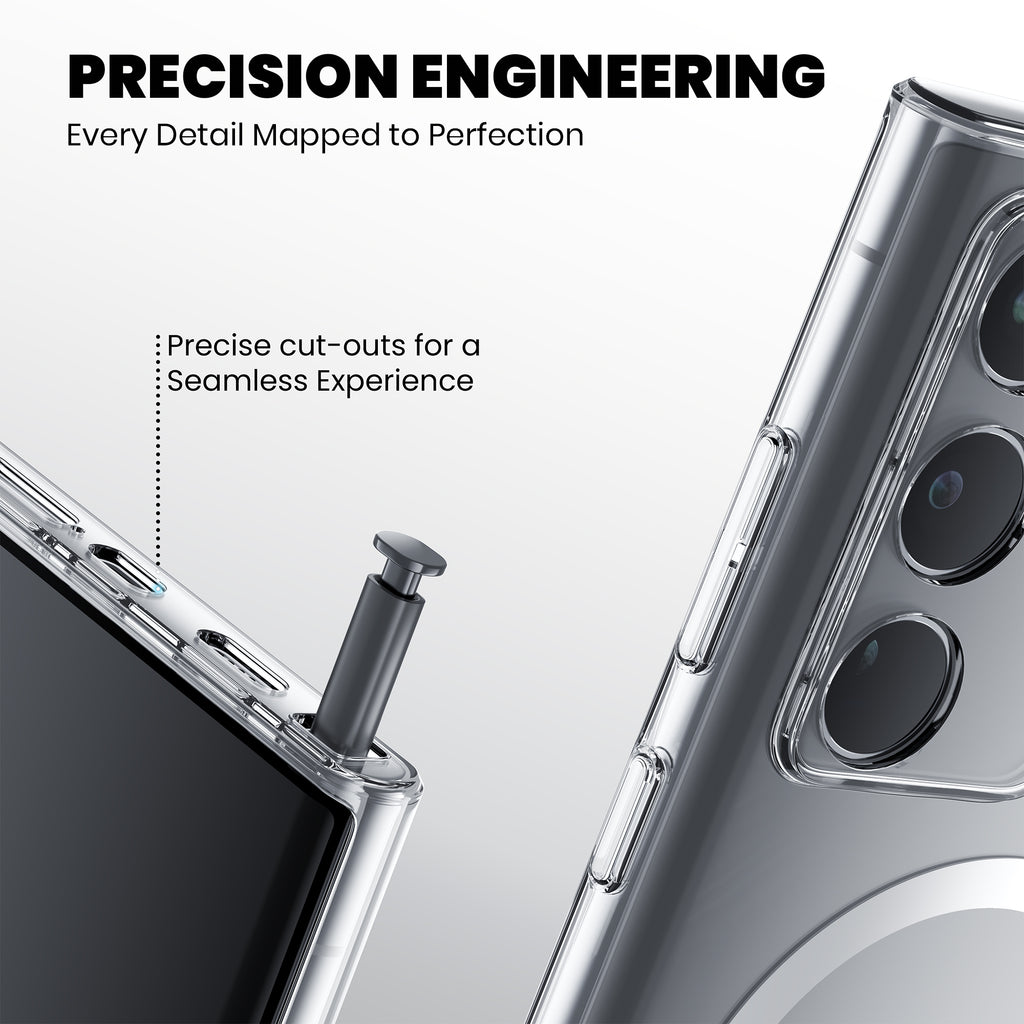 Anti Yellow Magsafe Clear Case for Samsung Galaxy S23 Ultra