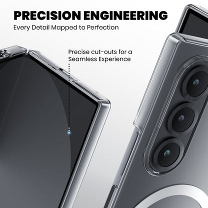 Anti Yellow Magsafe Clear Case for Samsung  Galaxy Z Fold 4