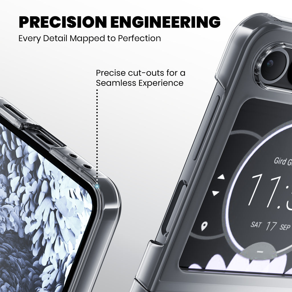 Anti Yellow Magsafe Clear Case for Samsung  Galaxy Z Flip 5