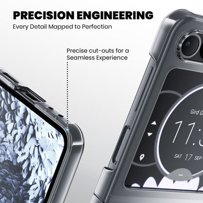 Anti Yellow Magsafe Clear Case for Samsung  Galaxy Z Flip 7