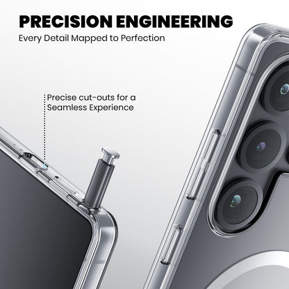 Anti Yellow Magsafe Clear Case for Samsung Galaxy S25 Ultra