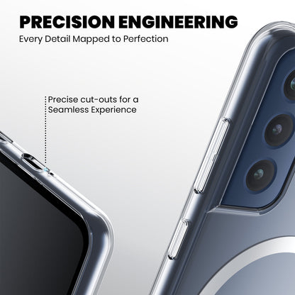 Anti Yellow Magsafe Clear Case for Samsung Galaxy S21 Plus