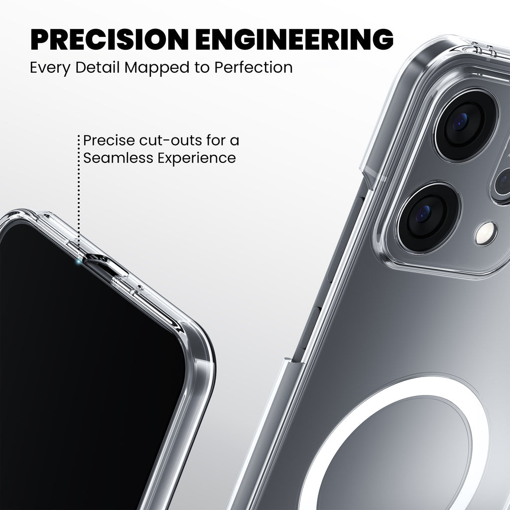 Anti Yellow Magsafe Clear Case for Oppo Reno 11 Pro