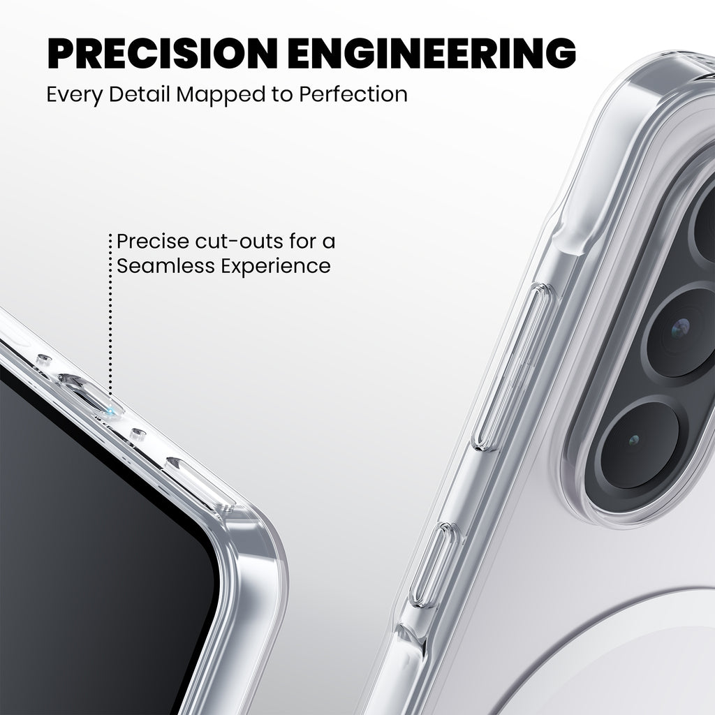 Anti Yellow Magsafe Clear Case for Samsung Galaxy A36 5G