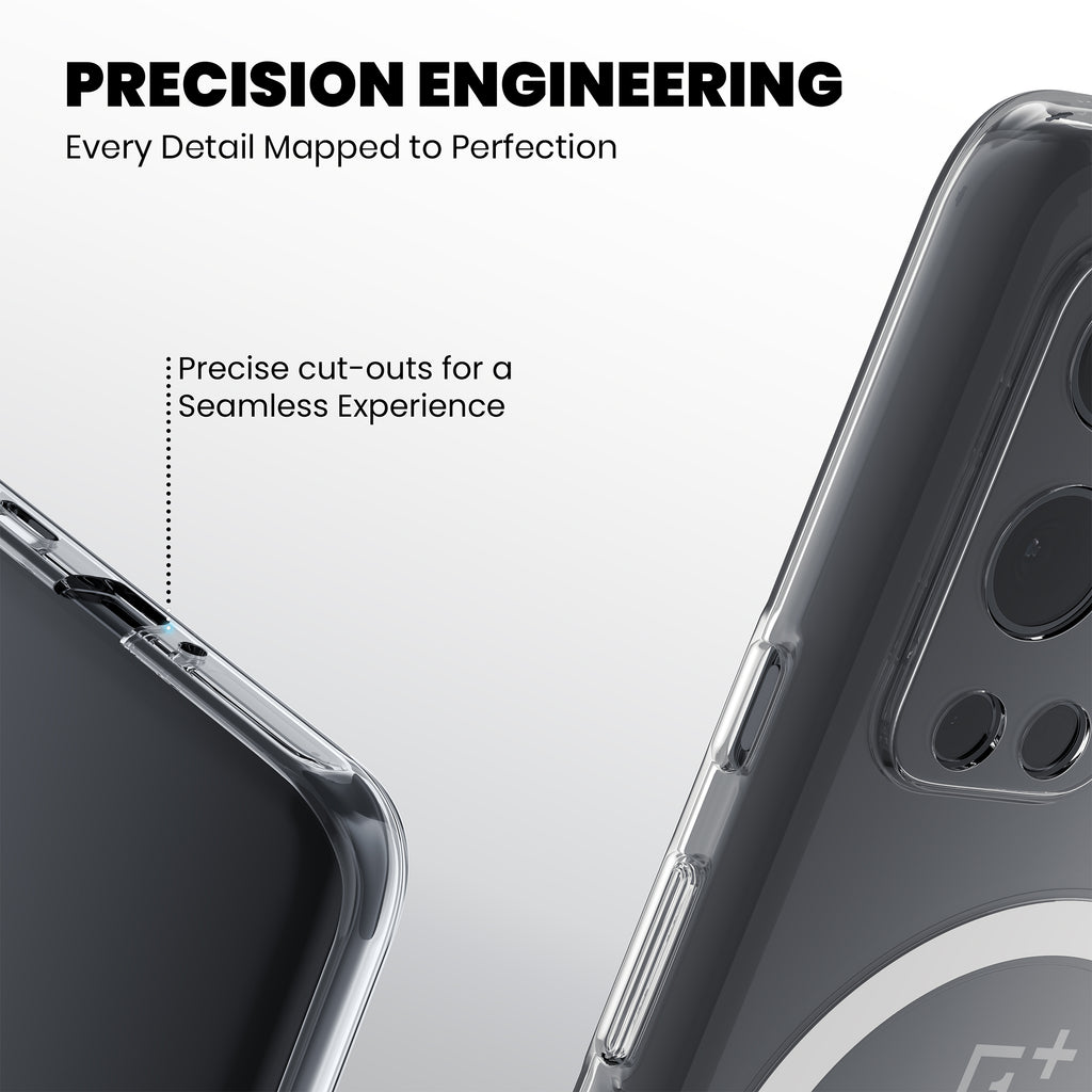 Anti Yellow Magsafe Clear Case for OnePlus 9R