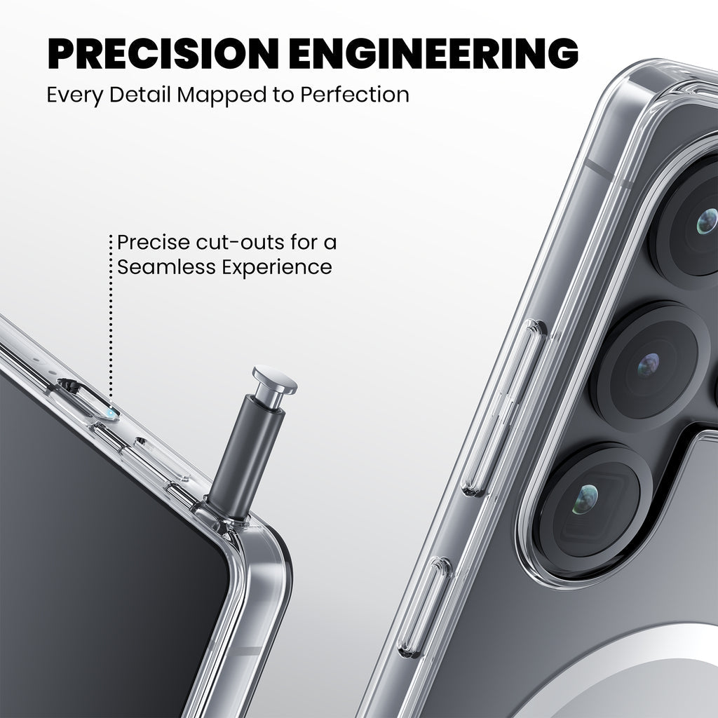 Anti Yellow Magsafe Clear Case for Samsung Galaxy S25 Plus