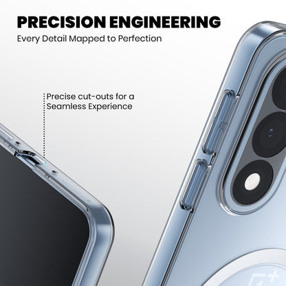 Anti Yellow Magsafe Clear Case for OnePlus Nord 5