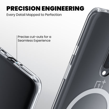 Anti Yellow Magsafe Clear Case for OnePlus 6