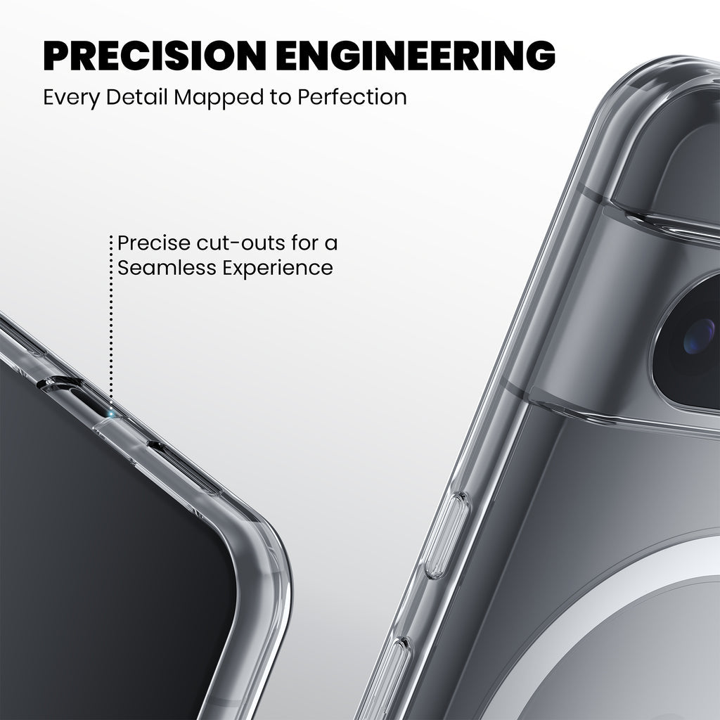 Anti Yellow Magsafe Clear Case for Google Pixel 8