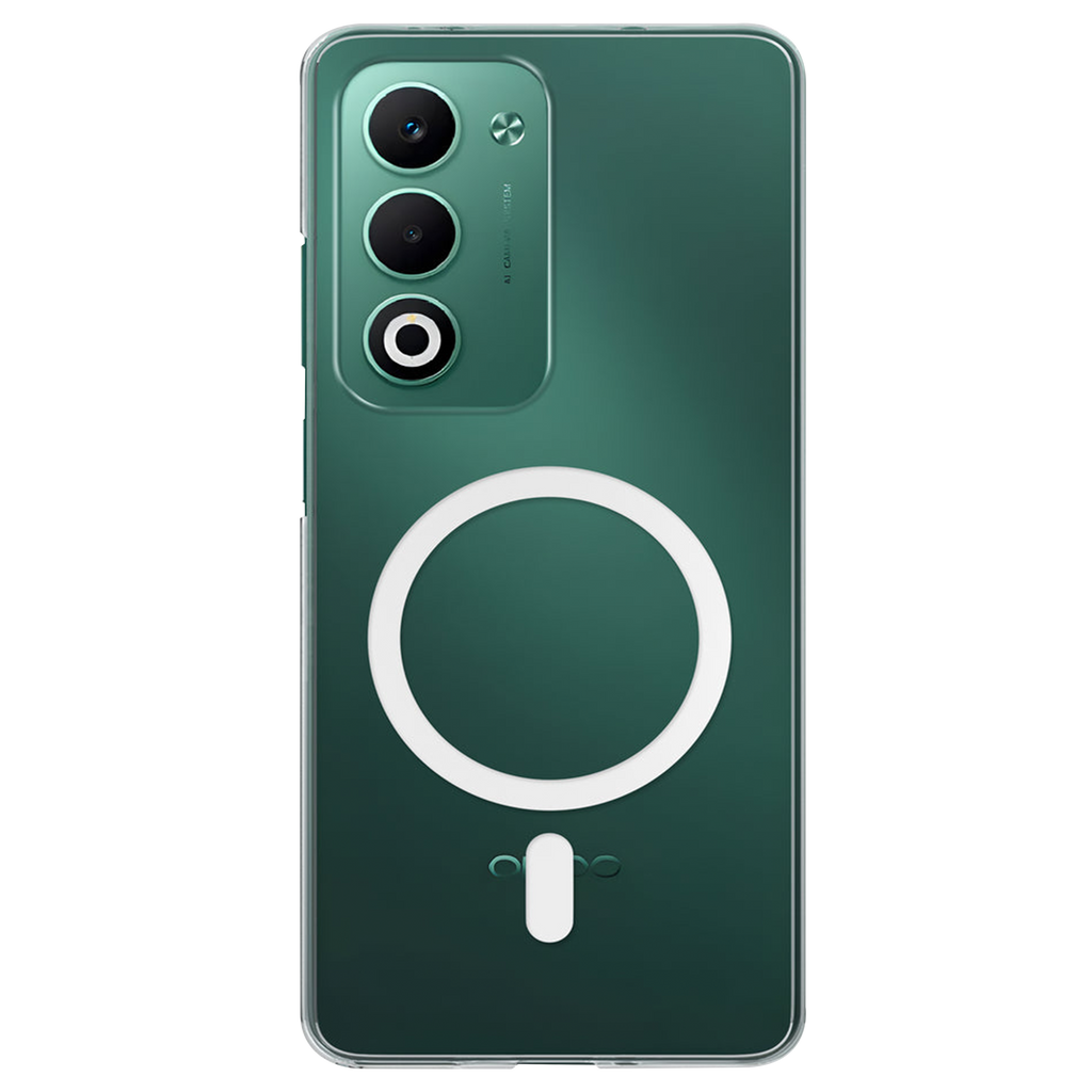 Anti Yellow Magsafe Clear Case for Oppo A5 5G