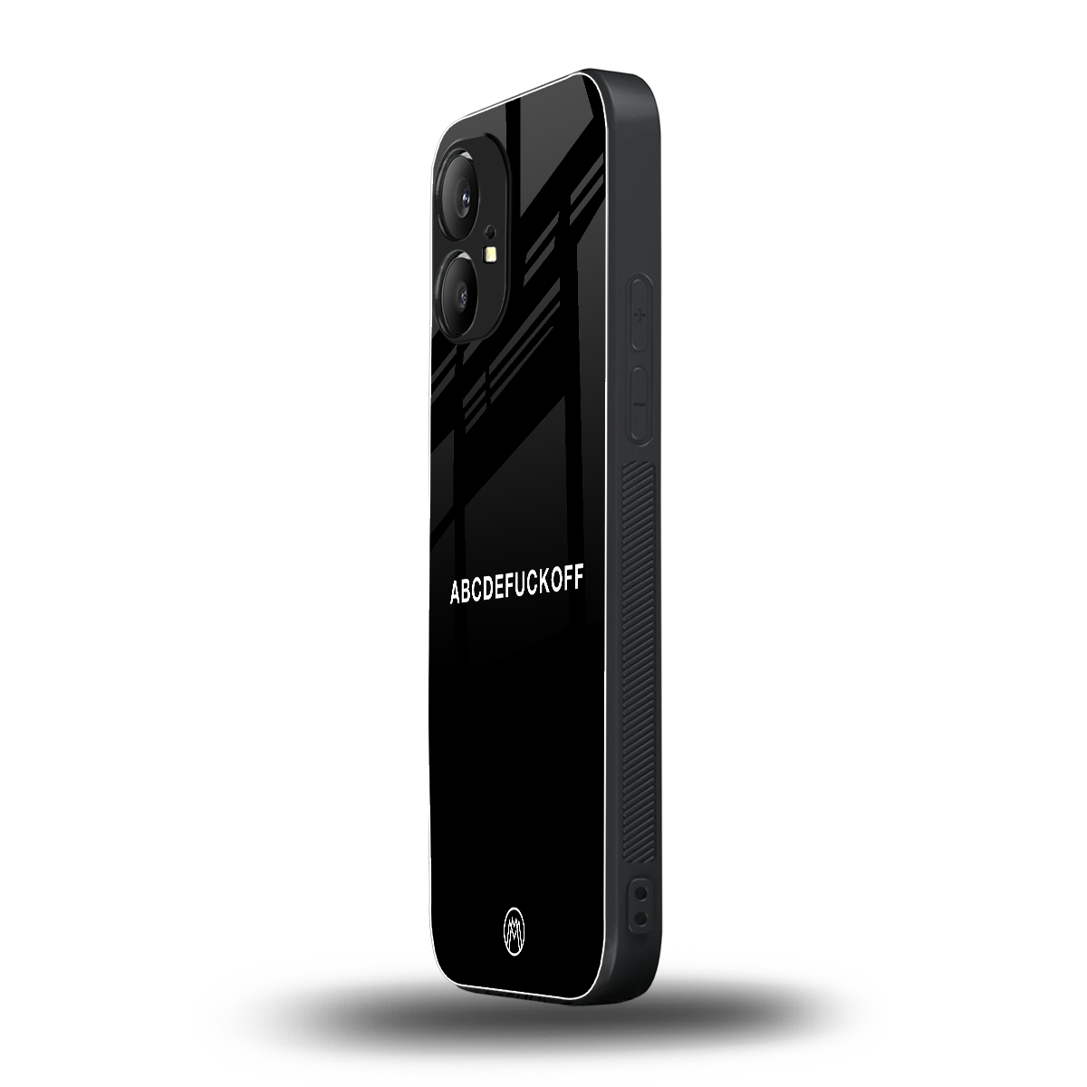 abcdefuckoff back phone cover | glass case for nothing phone 1