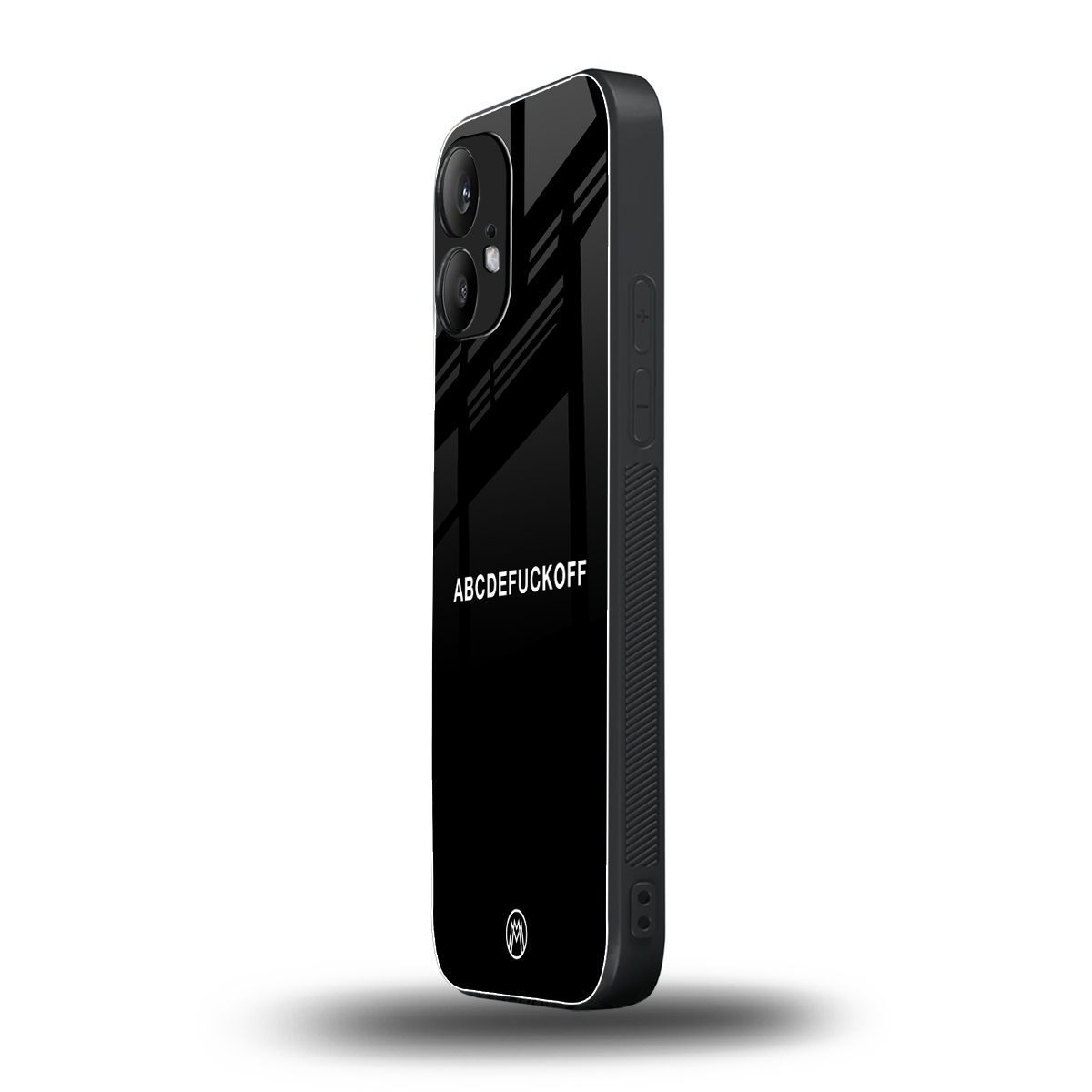 abcdefuckoff back phone cover | glass case for nothing phone 2