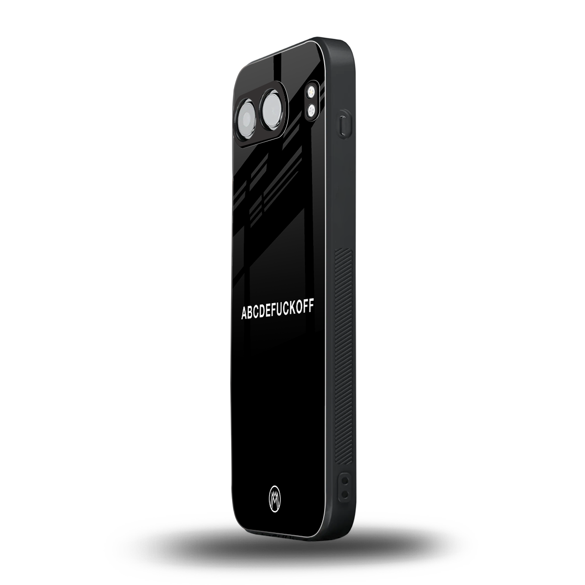 abcdefuckoff back phone cover | glass case for oneplus nord 4
