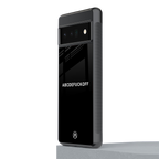 abcdefuckoff back phone cover | glass case for google pixel 6 pro