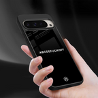 abcdefuckoff back phone cover | glass case for google pixel 9 pro