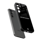 abcdefuckoff back phone cover | glass case for samsung galaxy s24 plus