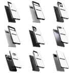 Durable Glass Back Mobile Case for iPhone, Samsung, OnePlus, Google Pixel, Redmi, Vivo, Oppo