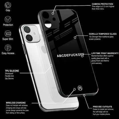 ABCDEFUCKOFF Phone Cover | Glass Case