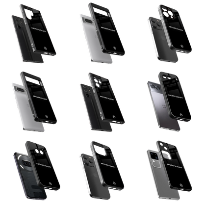 Durable Glass Back Mobile Case for iPhone, Samsung, OnePlus, Google Pixel, Redmi, Vivo, Oppo