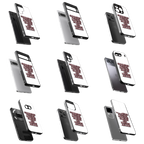 Durable Glass Back Mobile Case for iPhone, Samsung, OnePlus, Google Pixel, Redmi, Vivo, Oppo