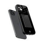 absofuckinlutely back phone cover | glass case for iphone 15 plus