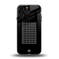 absofuckinlutely back phone cover | glass case for iphone 14 pro max