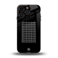 absofuckinlutely back phone cover | glass case for iphone 14 pro