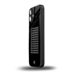 absofuckinlutely back phone cover | glass case for iphone 16 plus