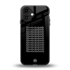 absofuckinlutely back phone cover | glass case for iphone 16