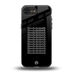 absofuckinlutely back phone cover | glass case for iphone 16e