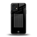 absofuckinlutely back phone cover | glass case for nothing phone 1
