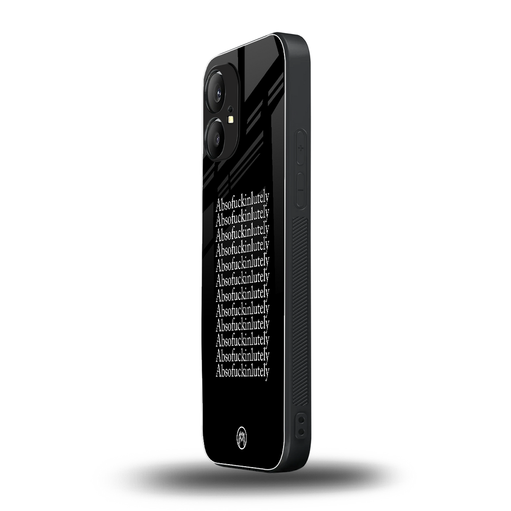 absofuckinlutely back phone cover | glass case for nothing phone 1