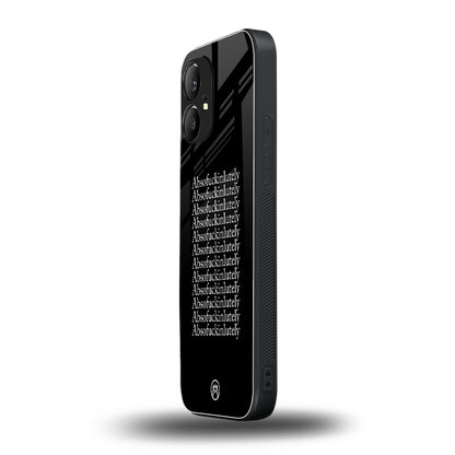 absofuckinlutely back phone cover | glass case for nothing phone 1
