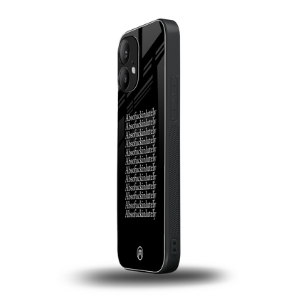 absofuckinlutely back phone cover | glass case for nothing phone 2