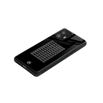 absofuckinlutely back phone cover | glass case for nothing phone 2