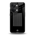 absofuckinlutely back phone cover | glass case for oneplus nord 3