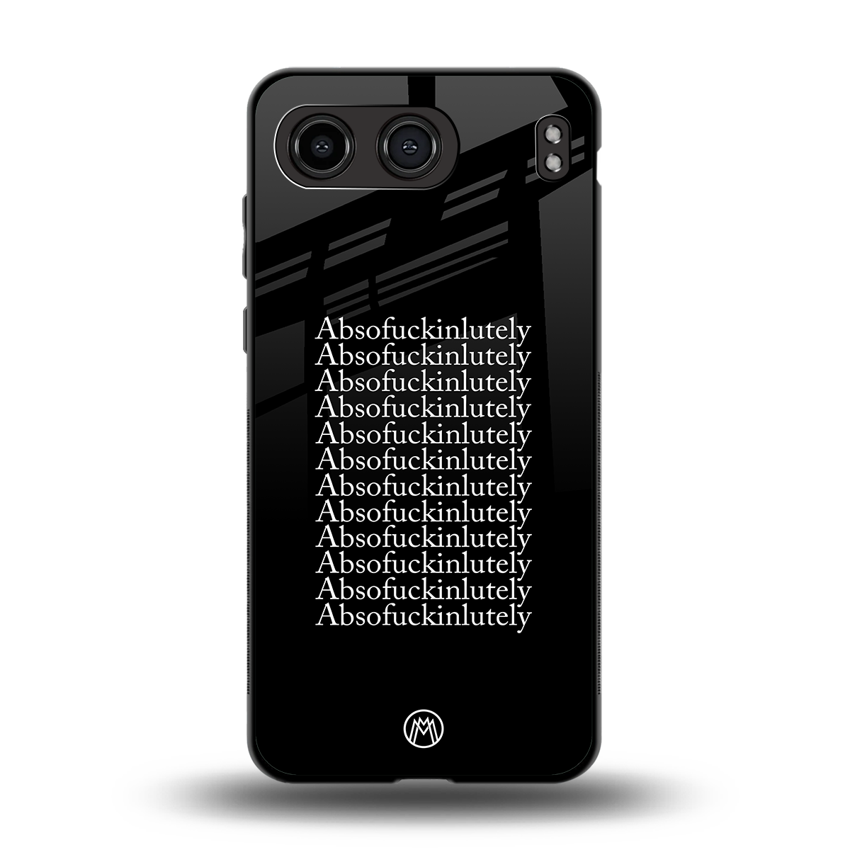 absofuckinlutely back phone cover | glass case for oneplus nord 4