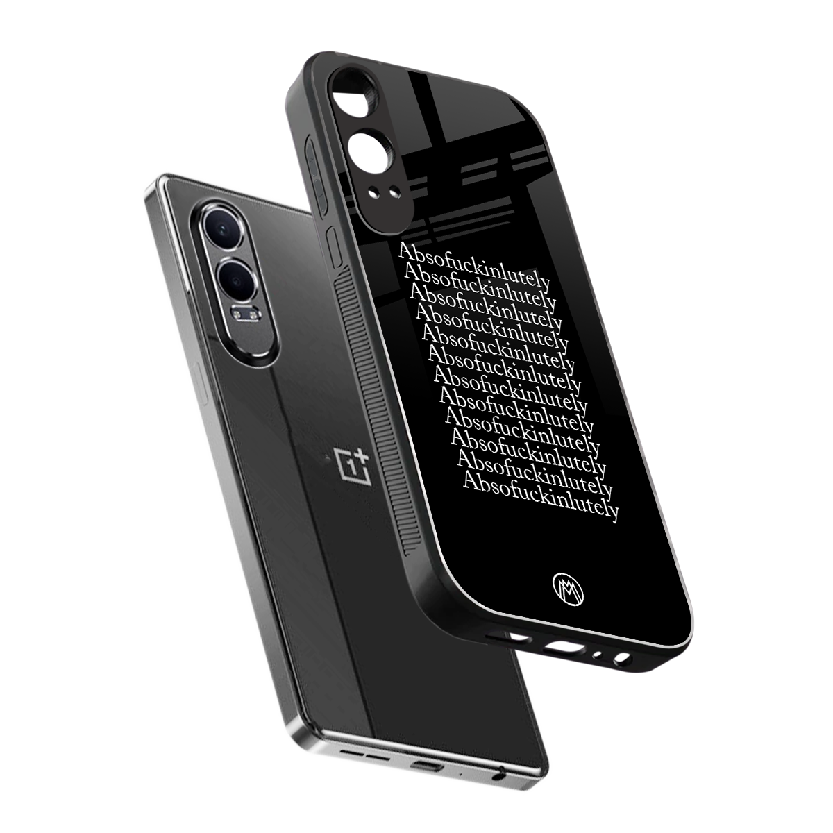 absofuckinlutely back phone cover | glass case for oneplus nord ce 4 lite
