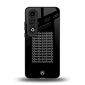 absofuckinlutely back phone cover | glass case for oneplus nord ce 4