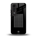 absofuckinlutely back phone cover | glass case for oneplus nord ce 4