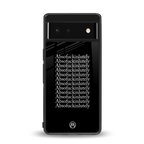 absofuckinlutely back phone cover | glass case for google pixel 6